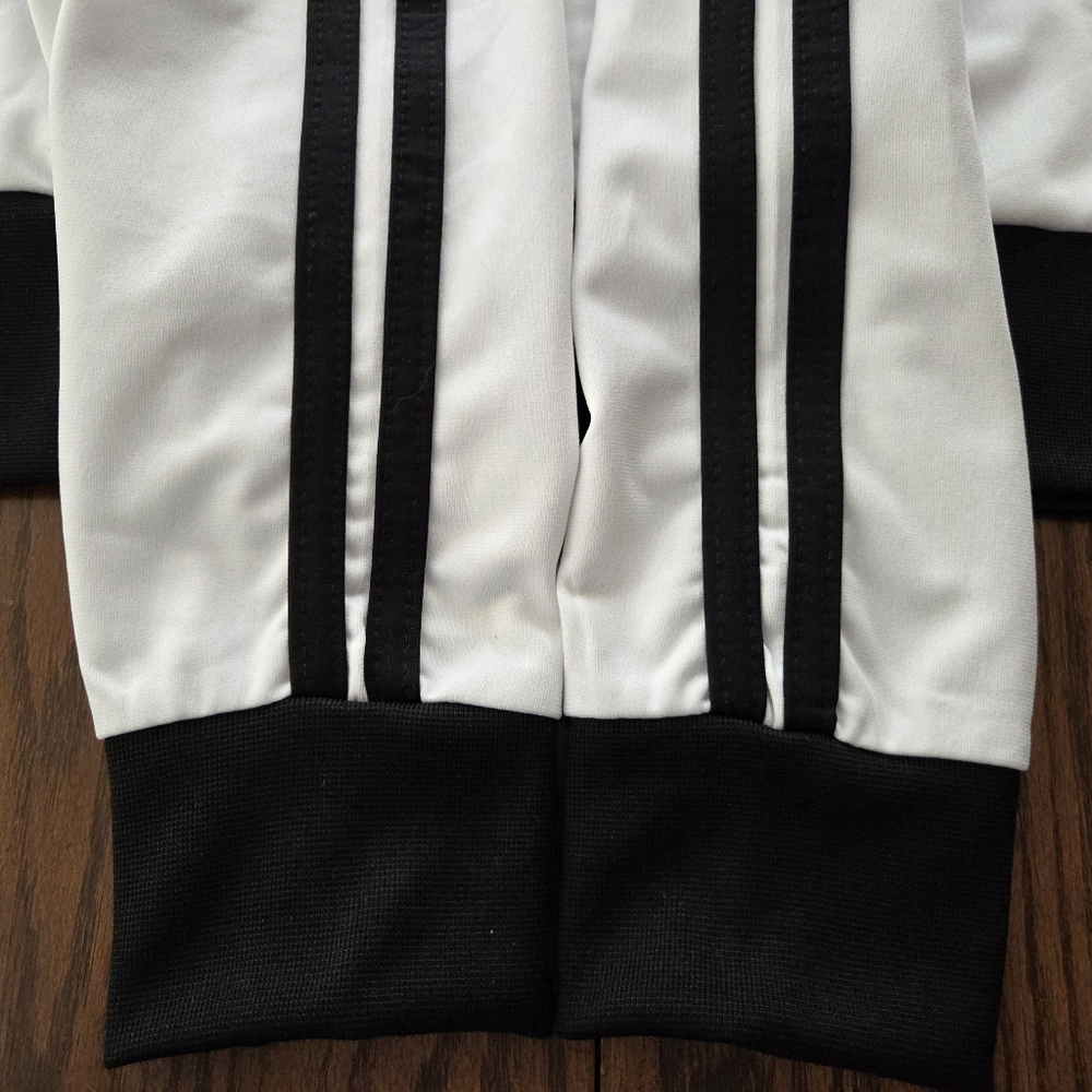 Star Wars Empire Imperial Dark Side Track Jacket Sz Sm White w/Black Stripes EUC - Picture 7 of 12